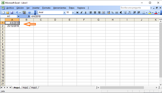 Dates in Excel